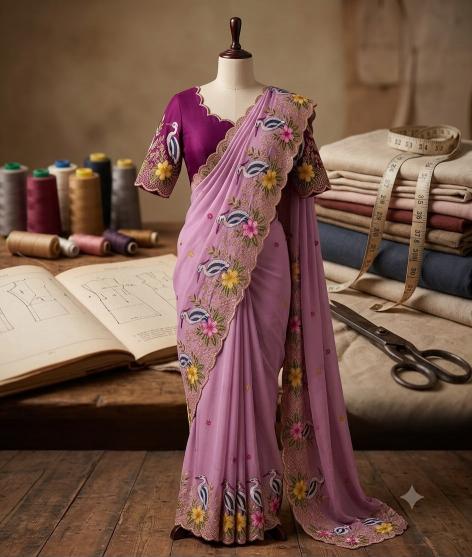 Svara VT~012 wholesale saree market in india